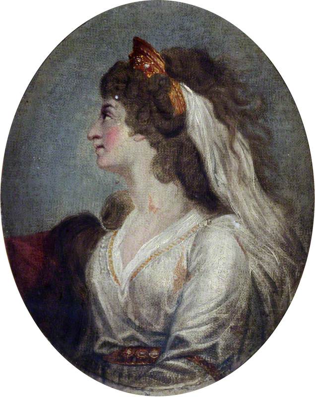 Sarah Siddons (1755–1831), as Euphrasia in 'The Grecian Daughter' by Arthur Murphy