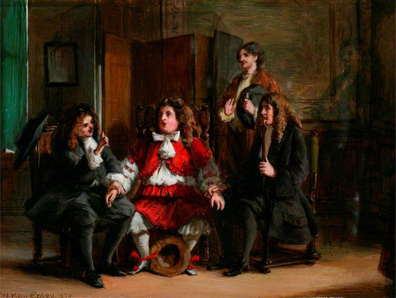 Scene from Molière's 'Monsieur de Pourceaugnac'