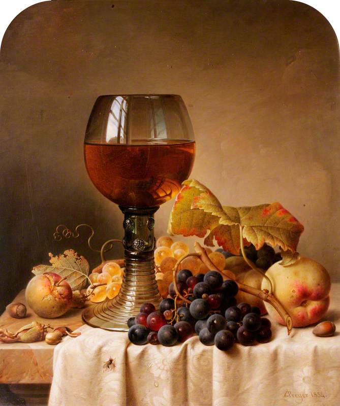 Still Life: Fruit and a Goblet