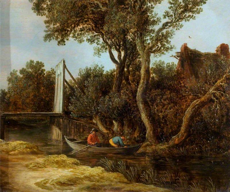 Landscape with a Stream