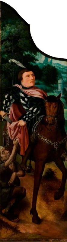 Saint Martin Dividing His Cloak