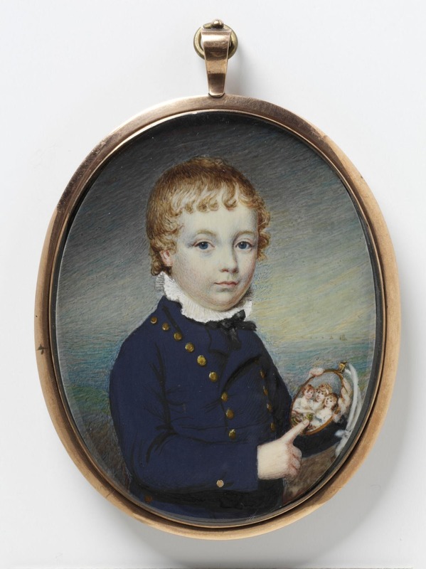Portrait of the son of a purser in the East India Company's service