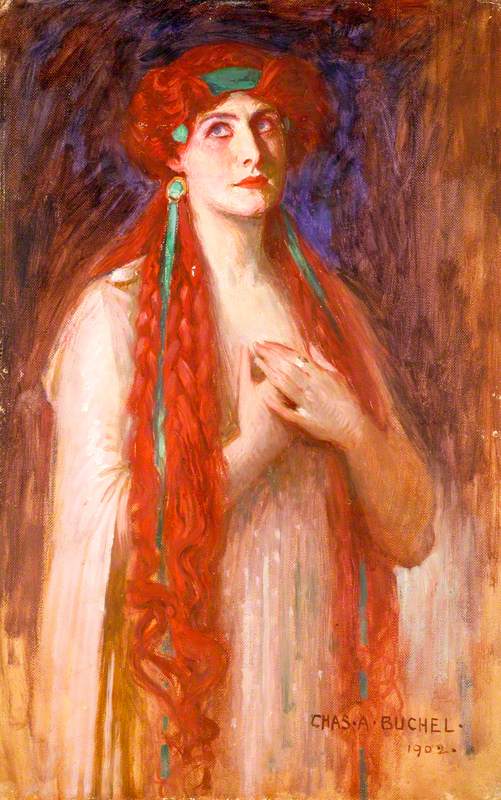 Nancy Price (1880–1970), as Calypso in 'Ulysses' by Stephen Phillips