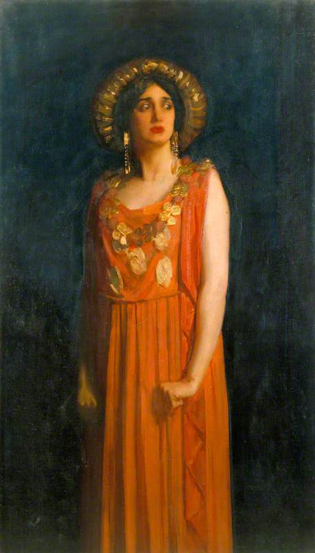 Lillah McCarthy (1875–1960), as Jocasta in 'Oedipus Rex' by Sophocles