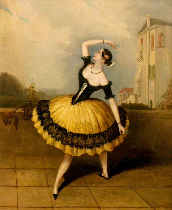Marie Guy-Stephan (1818–1873), Dancing 'Las Boleras de Cádiz'