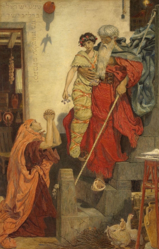 Elijah restoring the widow's son
