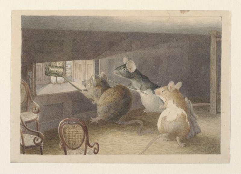 'Shall I come in, and cur off your threads?'