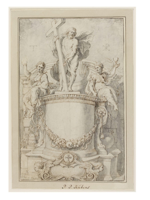 Design for the Title-Page for Giacomo Bosto, <i loading=