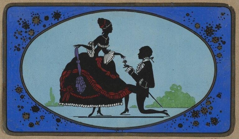Design for the lid of a tin box