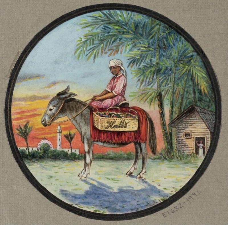 Design for the lid of a tin box