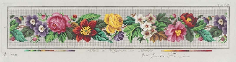 Pattern for Berlin wool-work