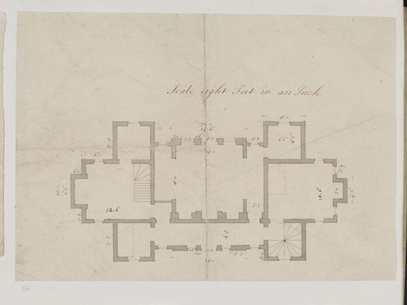 Plans for a house for an unidentified project