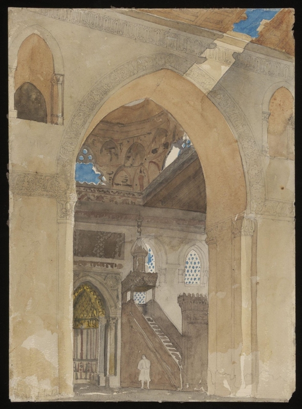 Minbar Sultan Lajin in the Mosque of Ibn Tulun, Cairo