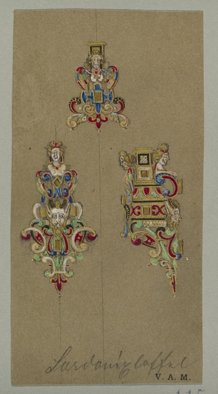 Original designs for modern goldsmith's work, chiefly in the style of the Renaissance