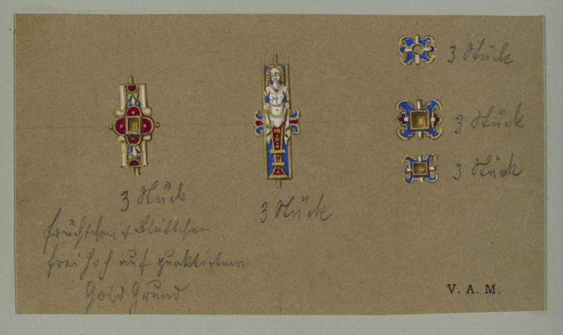 Original designs for modern goldsmith's work, chiefly in the style of the Renaissance