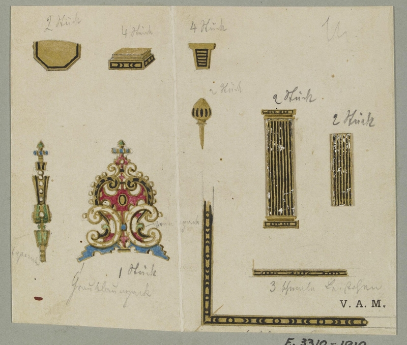 Original designs for modern goldsmith's work, chiefly in the style of the Renaissance