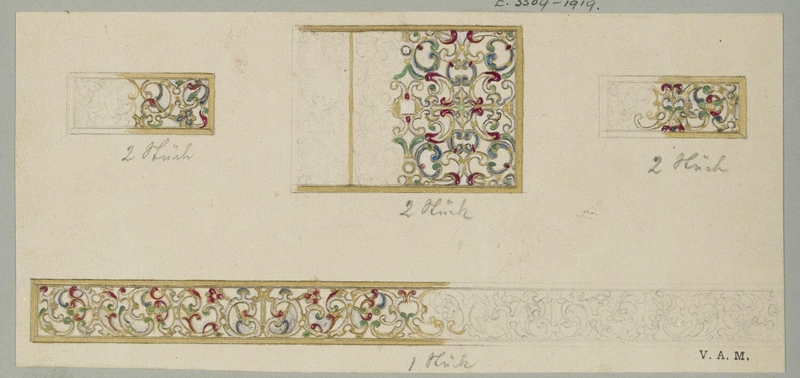 Original designs for modern goldsmith's work, chiefly in the style of the Renaissance