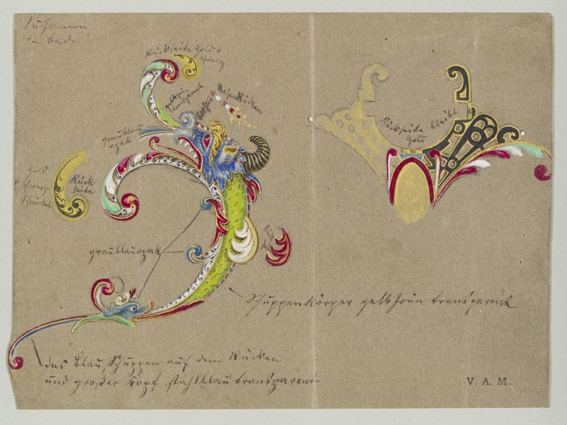 Original designs for modern goldsmith's work, chiefly in the style of the Renaissance