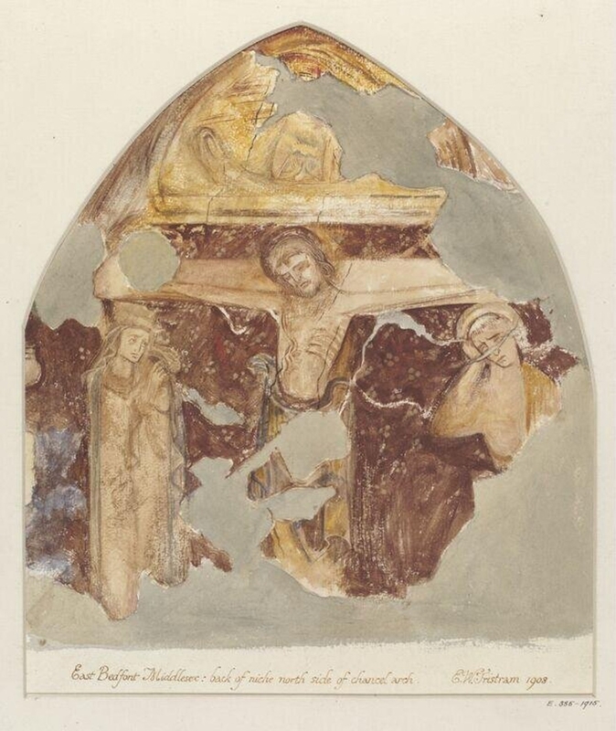 Crucifixon, with the Virgin and St. John