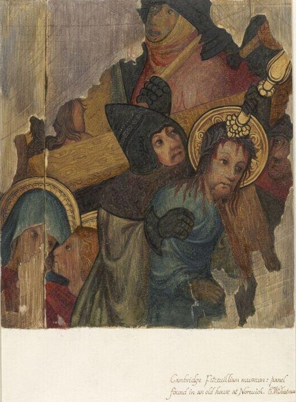 Christ bearing the cross