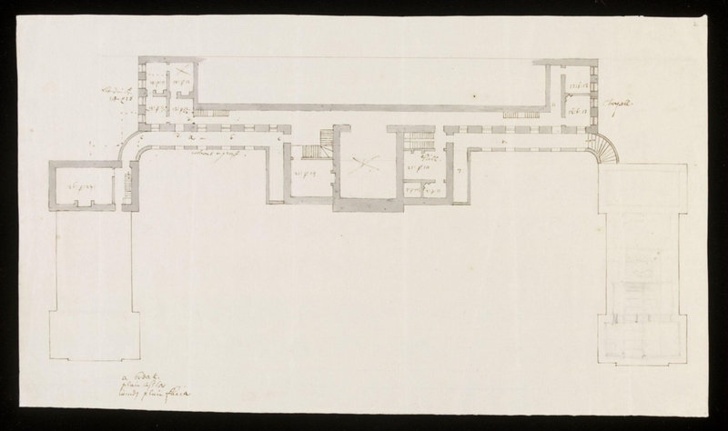 Plan of the first floor of Castle Howard, Yorkshire
