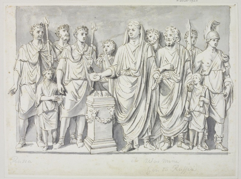 An Imperial Sacrifice from Domitian's Palace on the Palatine