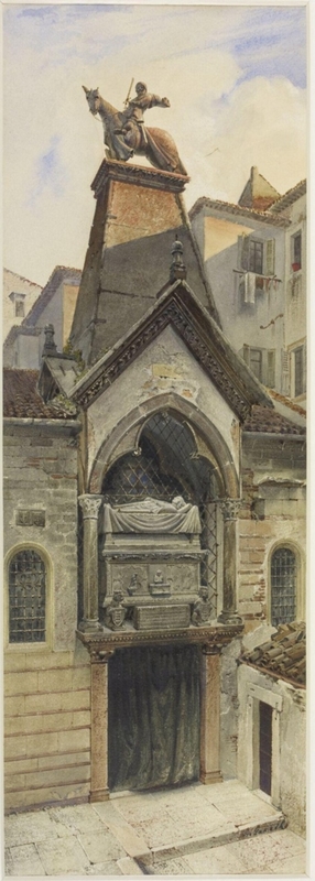 Monument to Count Guglielmo Castelbarco, Verona.