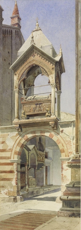 Monument to Can Grande della Scala, Verona.