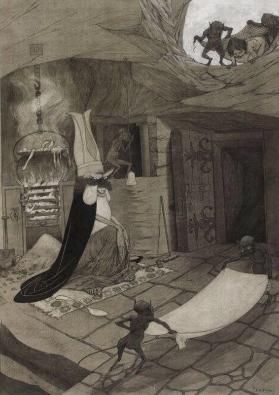 The sudden discovery of that infamous den,...