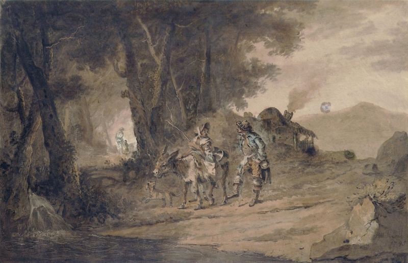 Peasants and Donkey