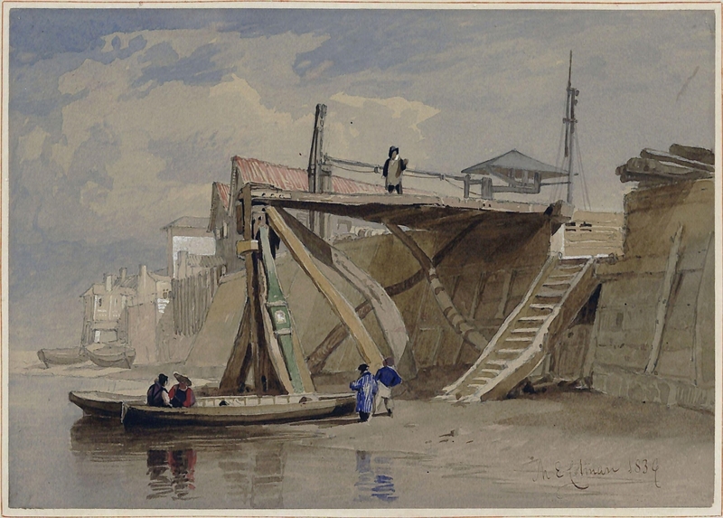 On the banks of the Yare, Southtown, Yarmouth