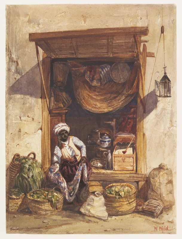 Marchand de Legumes à Alger