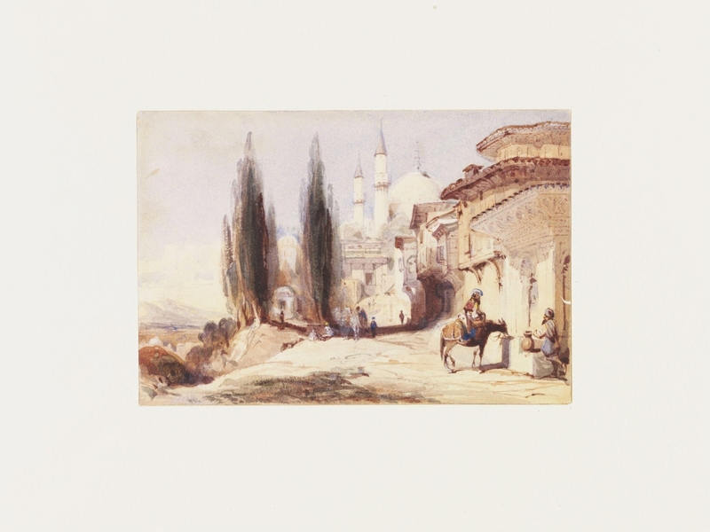 Bursa, the Mosque of Emir Sultan