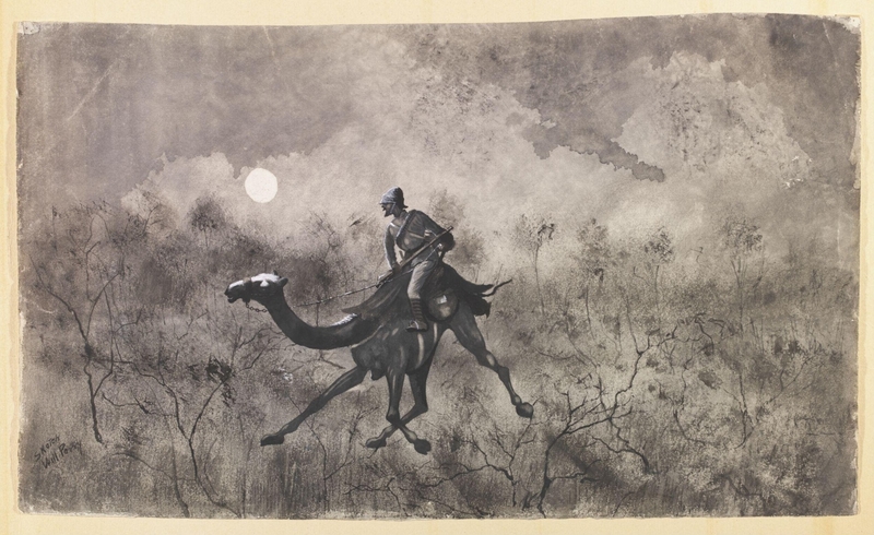 Trooper on A Camel