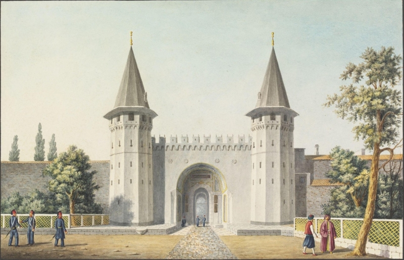Orta Kapi or the Middle Gate of Topkapi Sarayi