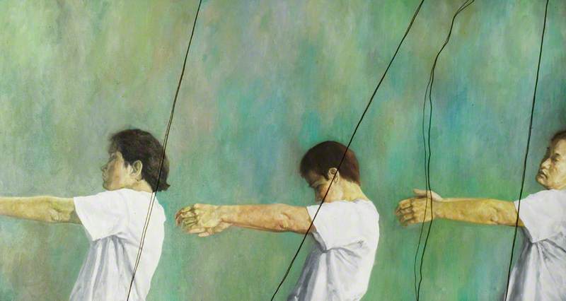 Three Figures with Strings
