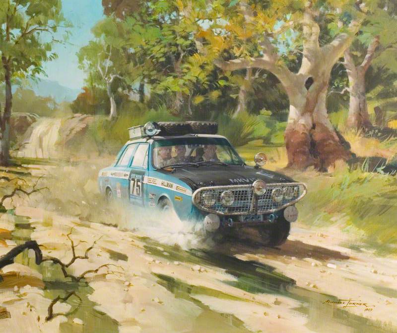 London to Sydney, Hillman Hunter Rally Car