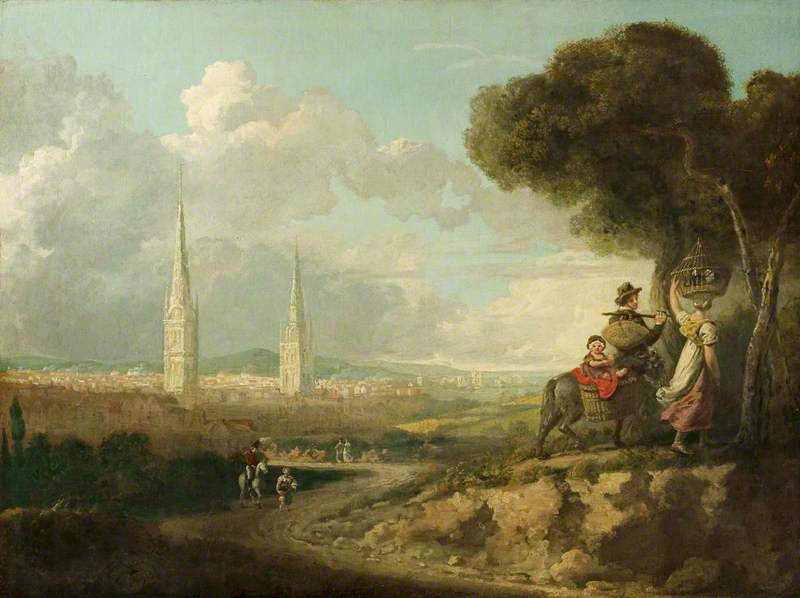 Coventry from Hillfields, Warwickshire