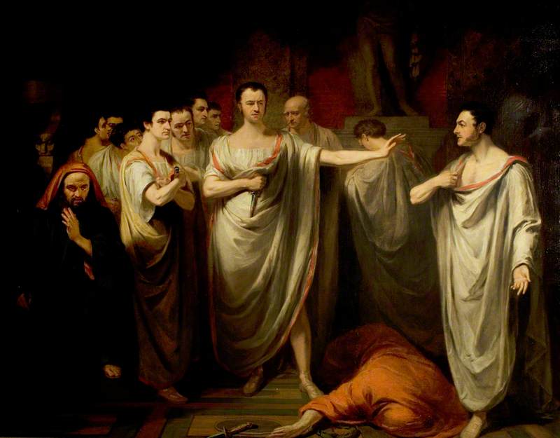 'Julius Caesar', Act III, Scene 2, the Murder Scene