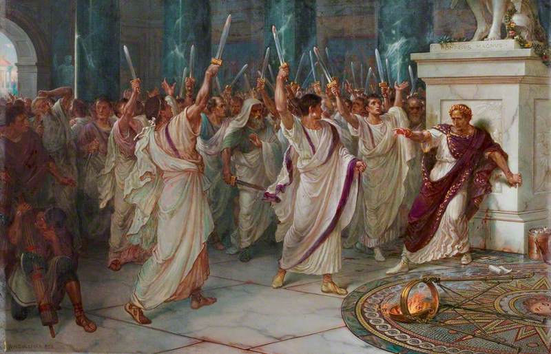 Beware the Ides of March Julius Caesar s assassination in art