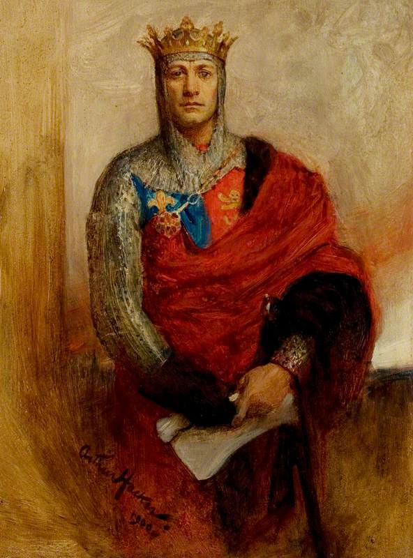 Lewis Waller (1860–1915), as Henry V