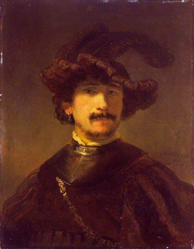 An Officer in a Plumed Hat