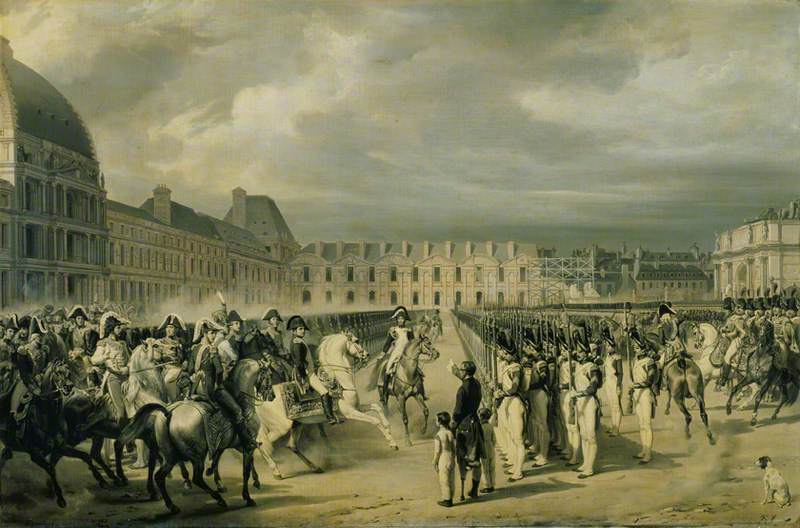 Napoleon Reviewing the Guard in the place du Carrousel