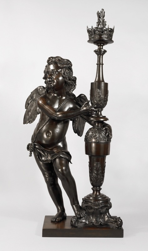 Infant Angel with Candelabra