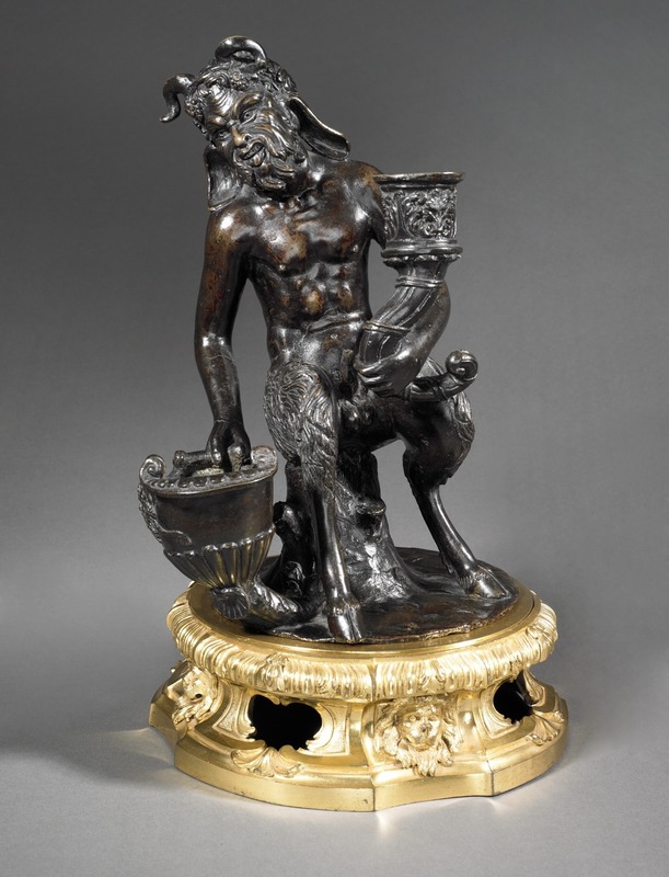 Inkstand with a Seated Satyr