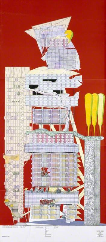 Design for Medina Circle Towers, Tel Aviv, Israel