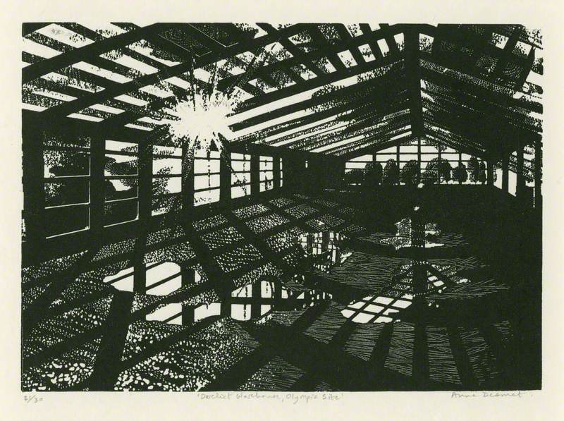 Derelict Warehouse, Olympic Site