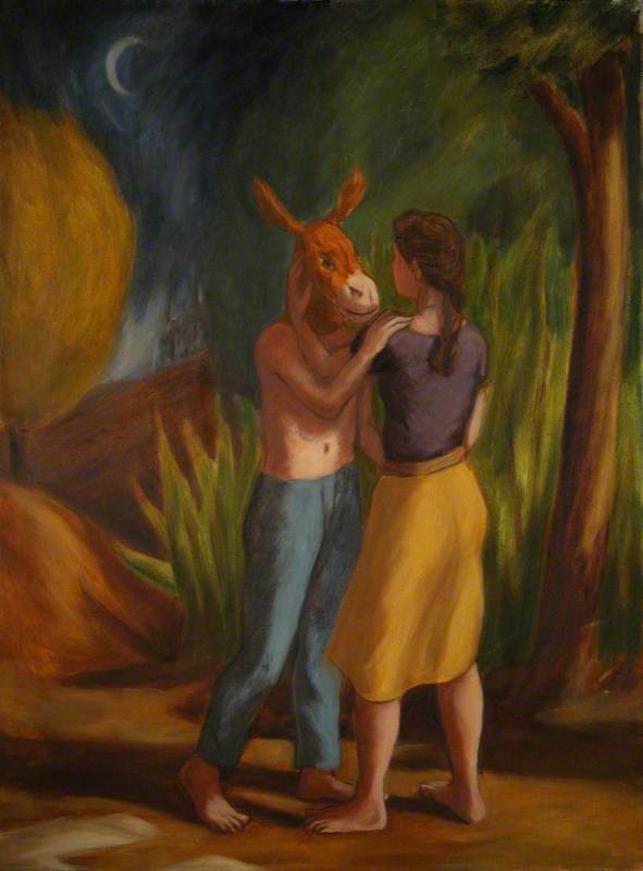 Untitled (Woman and Donkey)