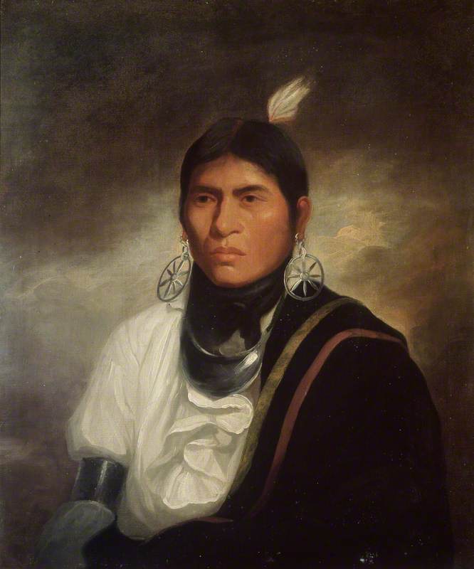 Portrait of a Cherokee Indian