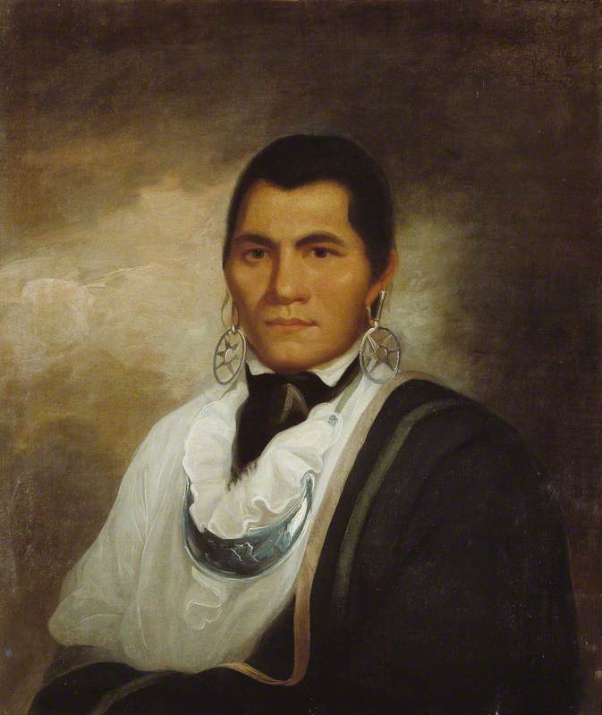 Portrait of a Cherokee Indian